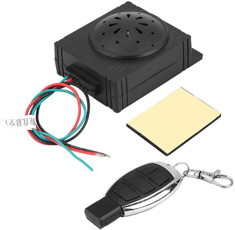 Sistema Antirrobo Universal Para Motocicletas, 9v-16v Sistema De Alarma De Seguridad Para Motocicletas Inmovilizador Para Motocicletas Dispositivo De Prevención De Robos Con Control Remoto