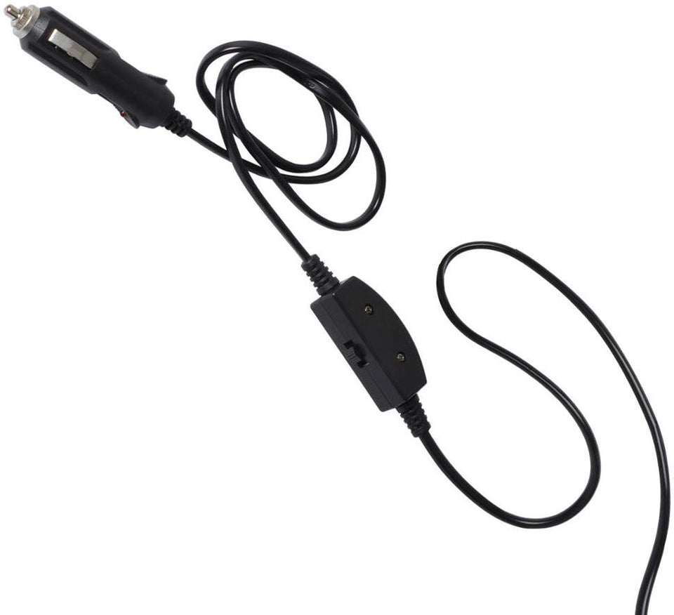 BDK SC-056 Calentador de viaje – Cojín de asiento climatizado, 12 voltios, acolchado térmico para coche, SUV, furgoneta, camión y silla de oficina