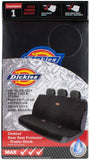 Dickies - Funda para asiento resistente al agua, Asiento trasero de banco, Negro