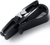FineGood 2 Unidades Gafas Portátiles para Visor de Coche Sun, Gafas de Sol Gafas de Montaje con Clip de Tarjeta de Boleto - Negro