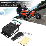 Sistema Antirrobo Universal Para Motocicletas, 9v-16v Sistema De Alarma De Seguridad Para Motocicletas Inmovilizador Para Motocicletas Dispositivo De Prevención De Robos Con Control Remoto