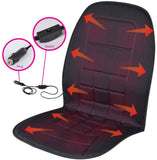 BDK SC-056 Calentador de viaje – Cojín de asiento climatizado, 12 voltios, acolchado térmico para coche, SUV, furgoneta, camión y silla de oficina