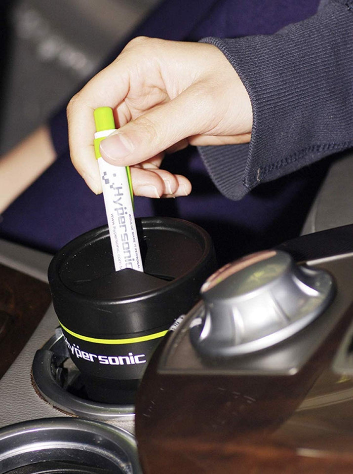 Hypersonic Basurero para Auto, Porta Moneda, audífonos etc, para organizar y Mantener Limpio el Interior de tu automóvil