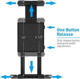 Macally HRMOUNTPRO Accesorio para Asiento de Coche - Accesorios para sillas de Coche para Bebes (Adaptador, Negro, Acero Inoxidable)