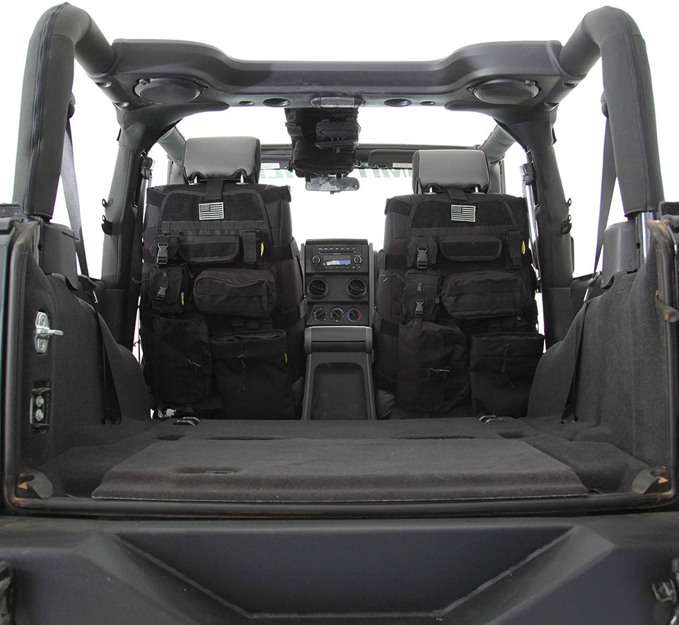 Smittybilt 5661001 Gear - Funda para Asiento Delantero, Color Negro