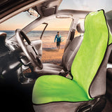 FH Group FH1006LIGHTBLUE - Funda para Asiento de Coche Resistente al Agua, Ideal para Entrenamientos, Gimnasio, Yoga o Playa, Verde, Color